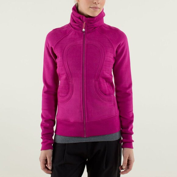 Lululemon Calm & Cozy Pink Jacket - Picture 1 of 11